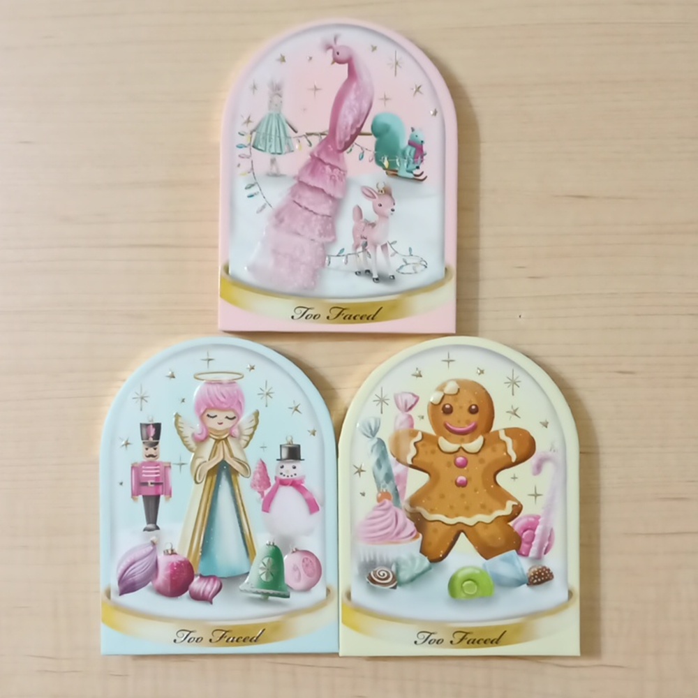 Too Faced Let It Snow Gloves Collection 3 Palettes